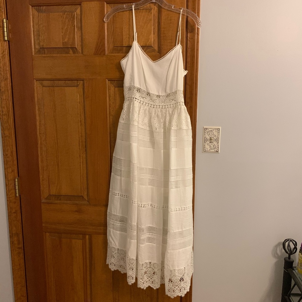 Anthropologie midi sundress